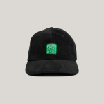 Pixelarte Gorra Pana Negra Mascot Frontal