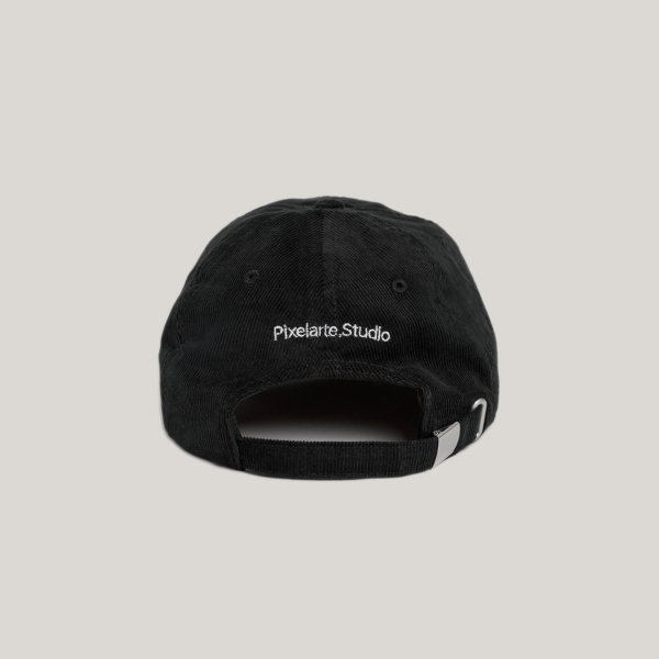 Pixelarte Gorra Pana Negra Mascot